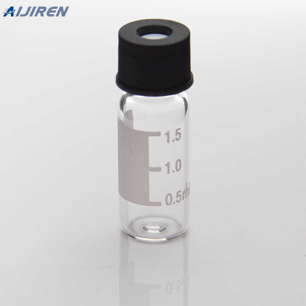 Thermo Fisher glass vials with screw caps for HPLC